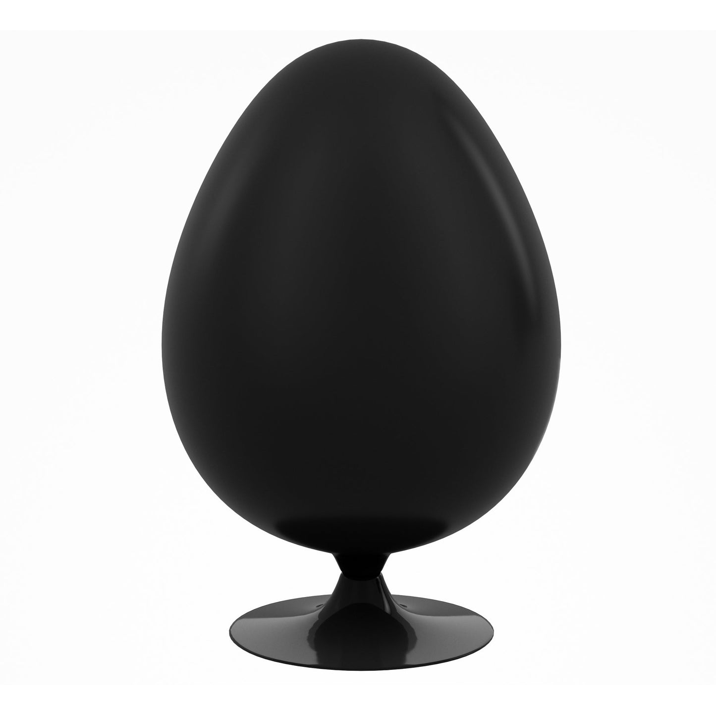 Easter Egg Chair, Black and Blue