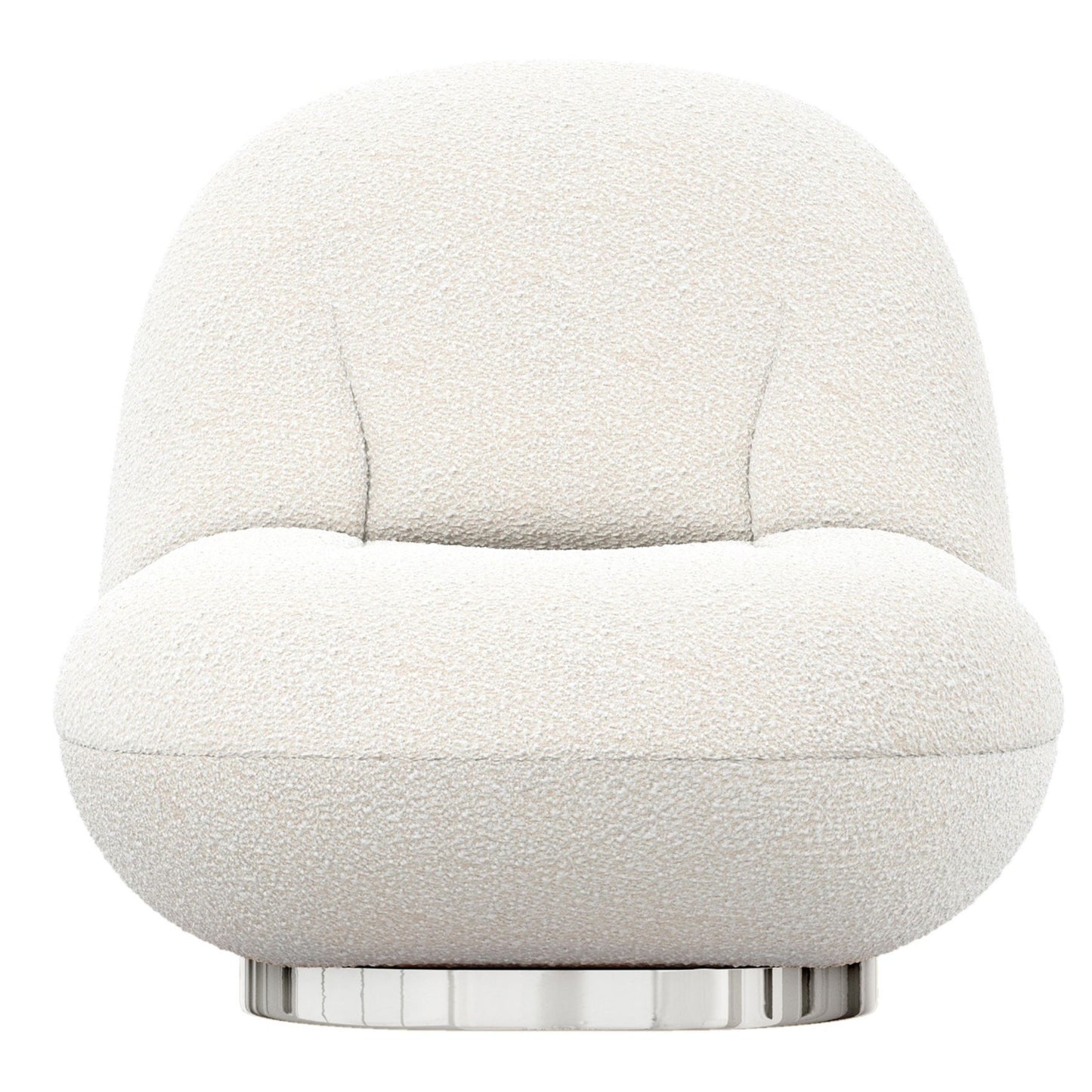 Breeze Swivel Chair, Stainless Steel