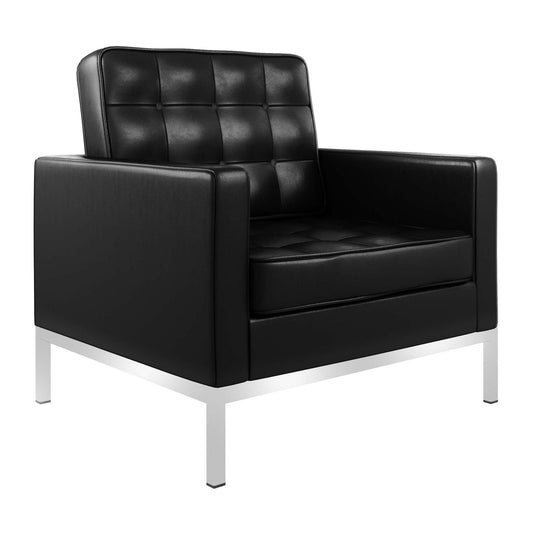 Allen Lounge Chair, Black