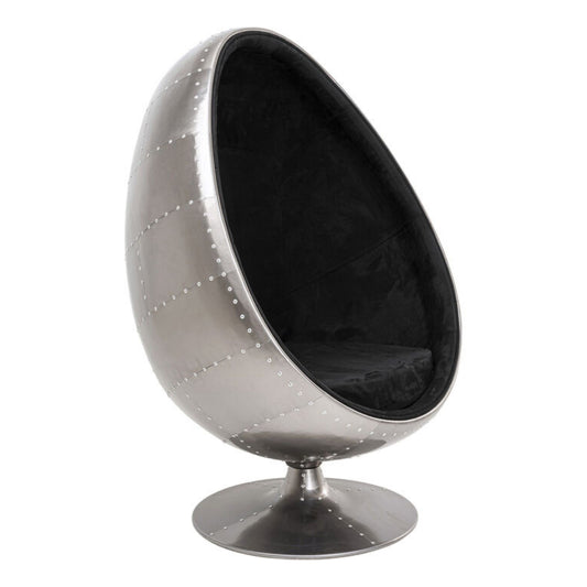 Easter Egg Chair, Silver