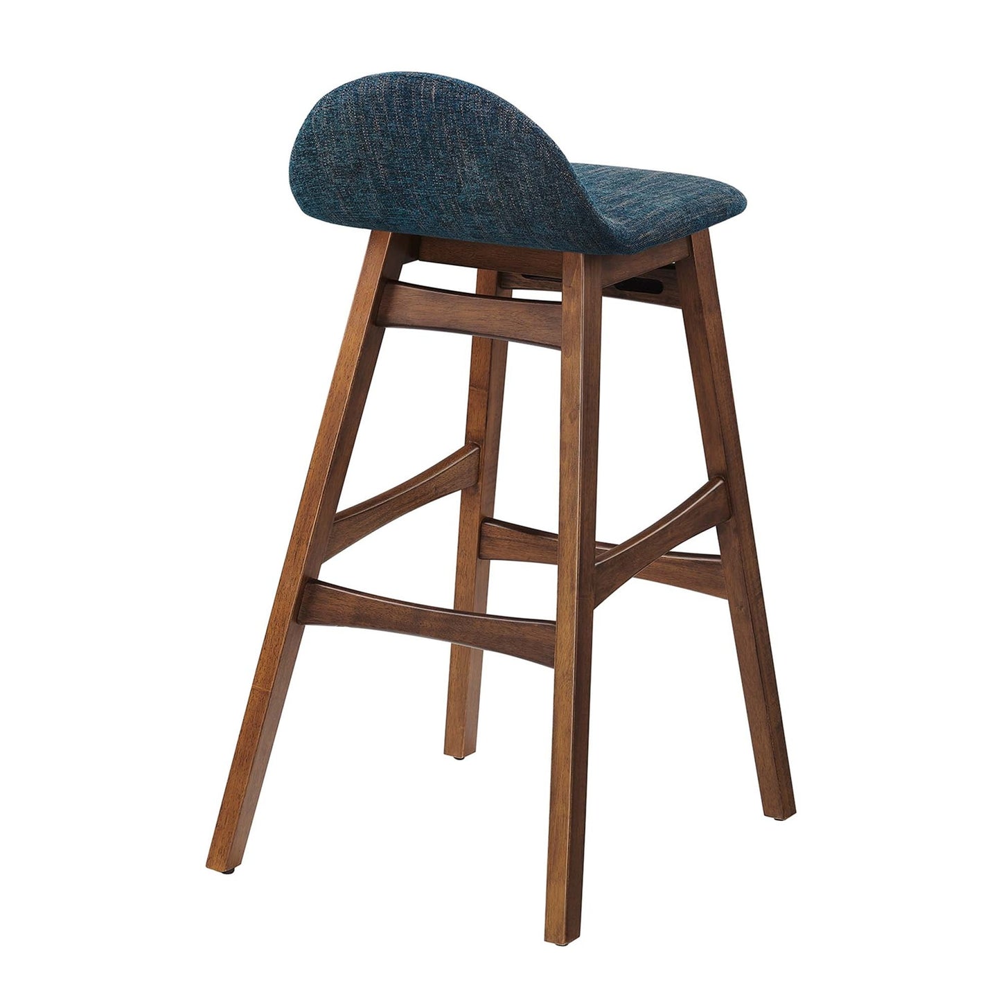Remy Fabric Bar Stool, Navy