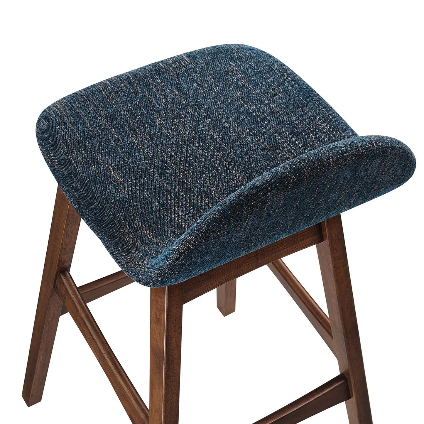 Remy Fabric Bar Stool, Navy