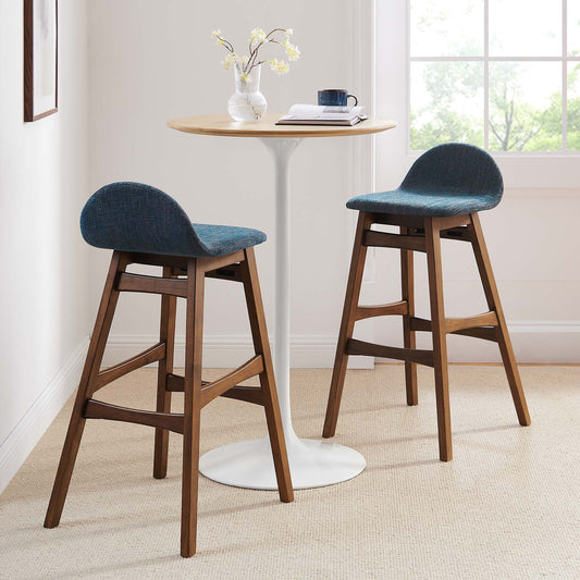 Remy Fabric Bar Stool, Navy