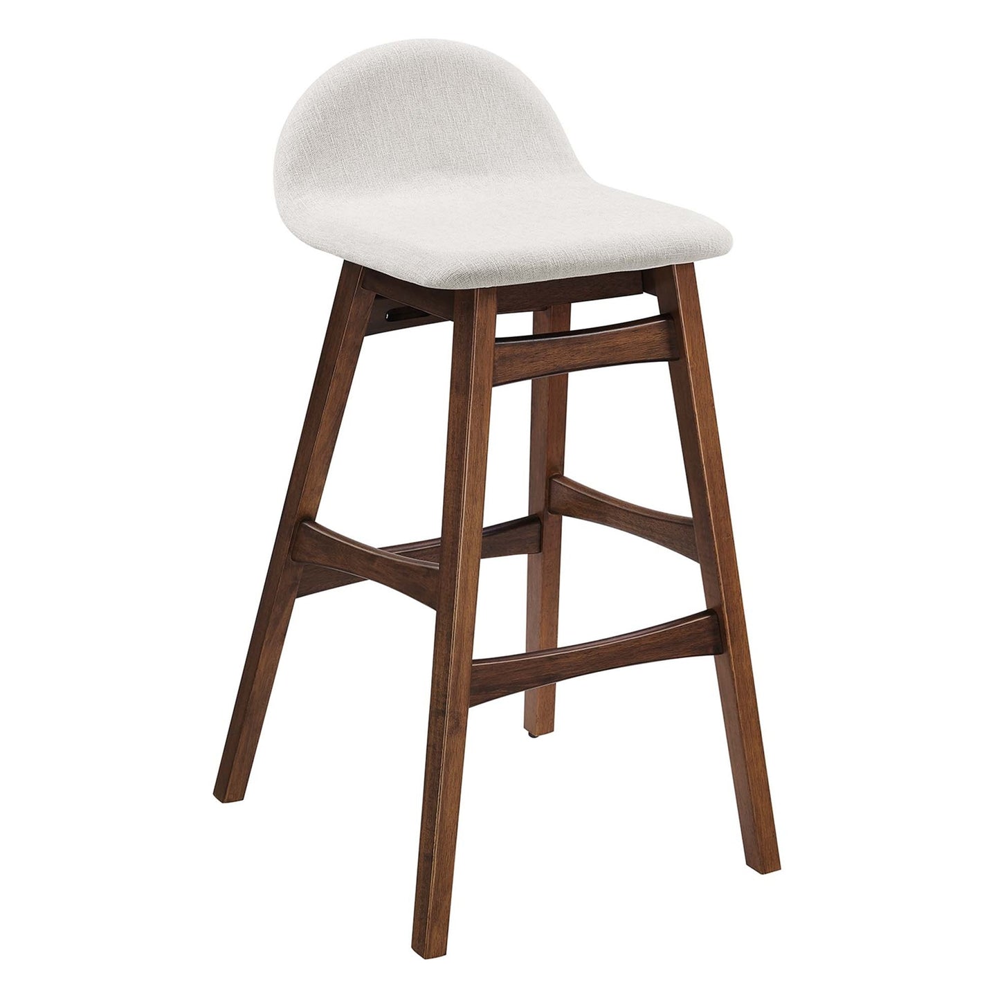 Remy Fabric Bar Stool, Ivory