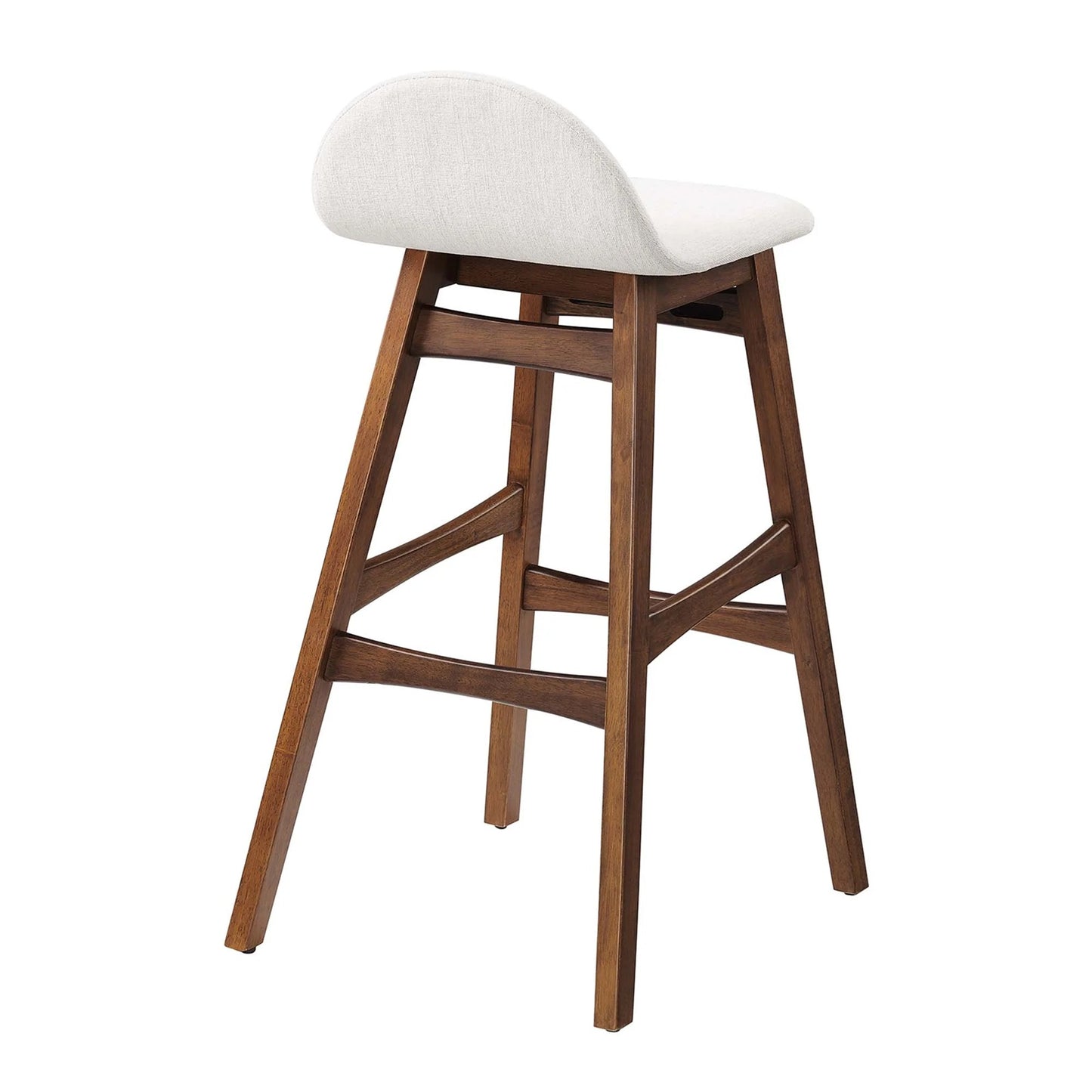Remy Fabric Bar Stool, Ivory