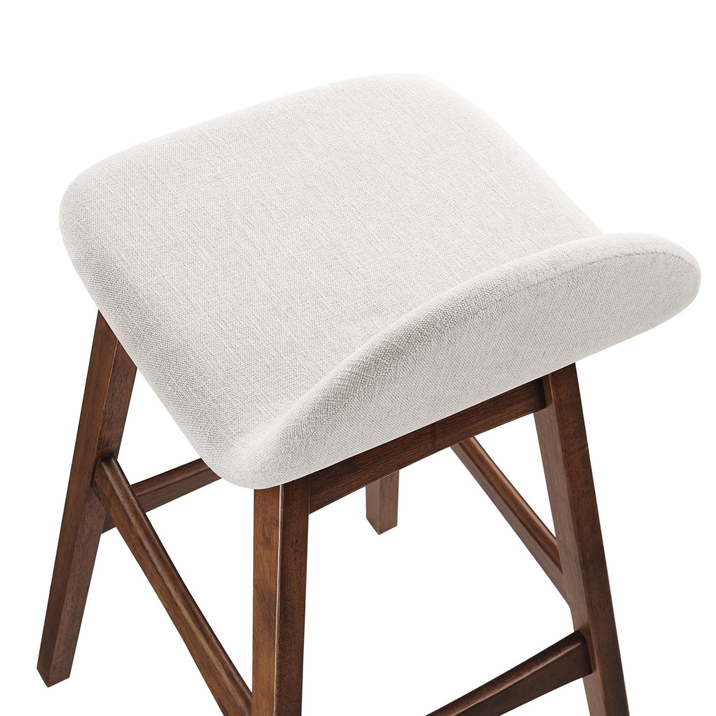 Remy Fabric Bar Stool, Ivory