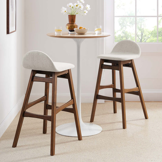 Remy Fabric Bar Stool, Ivory