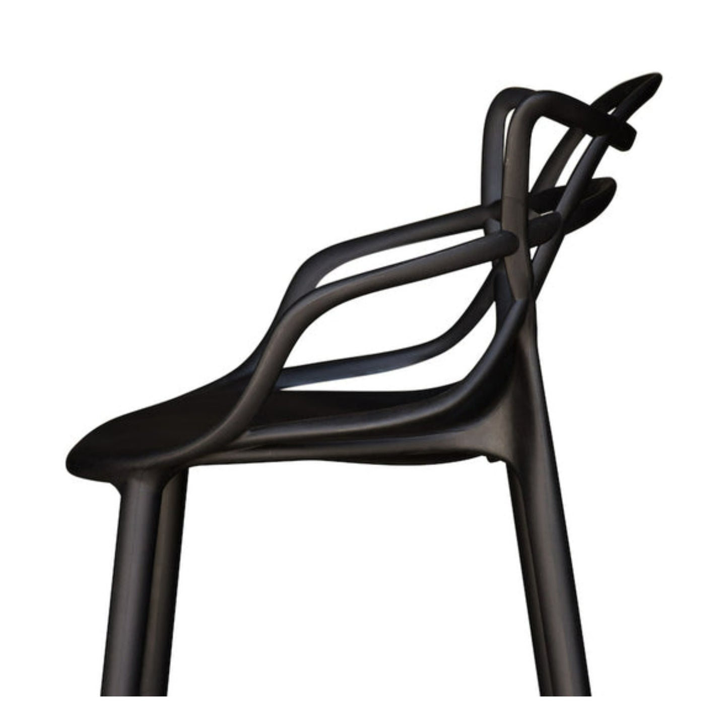 Master Bar Stool, Black