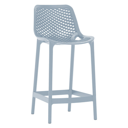 Nami Bar Stool, Light Blue