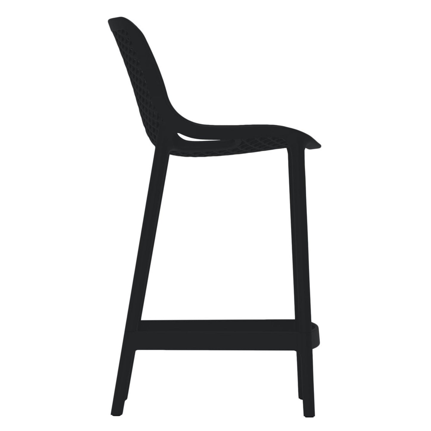 Nami Bar Stool, Black