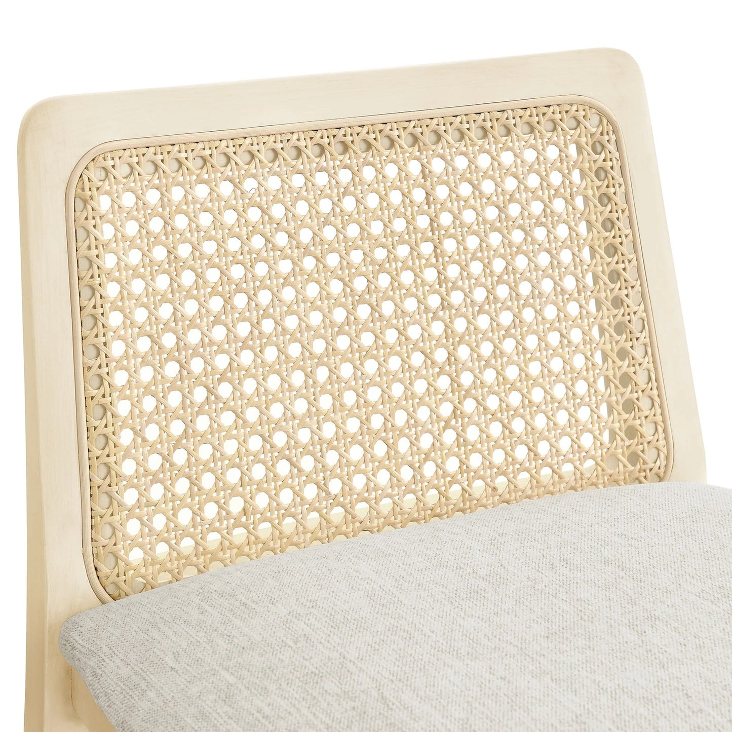 Mona Fabric Counter Stool, Natural