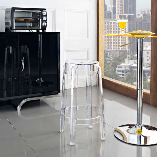 Ghost Counter Stool, Clear