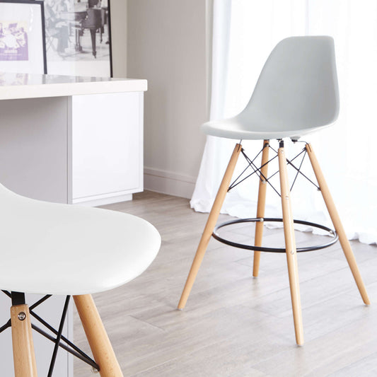Eiffel Counter Stool, White