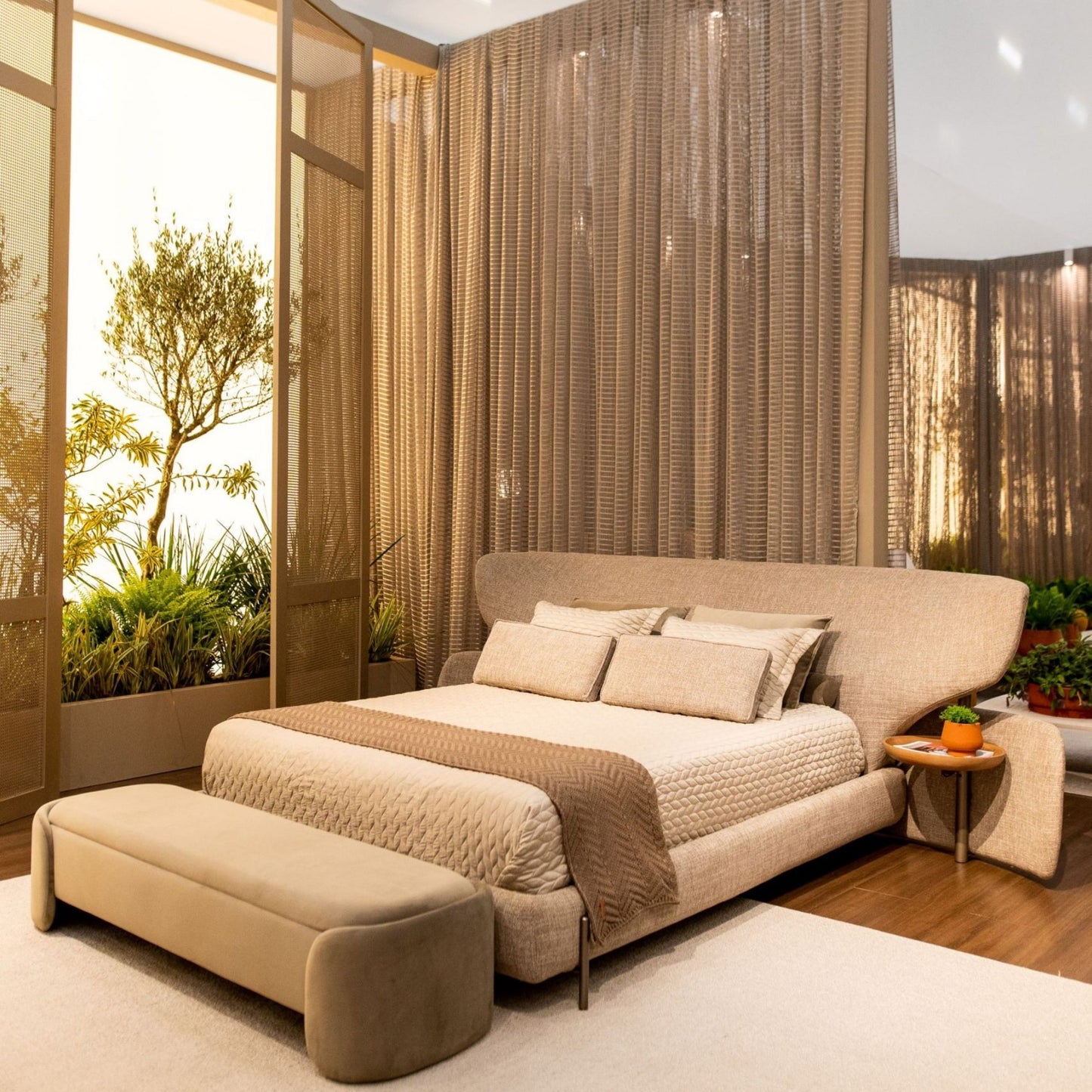 Rio Upholstered Dining Bench