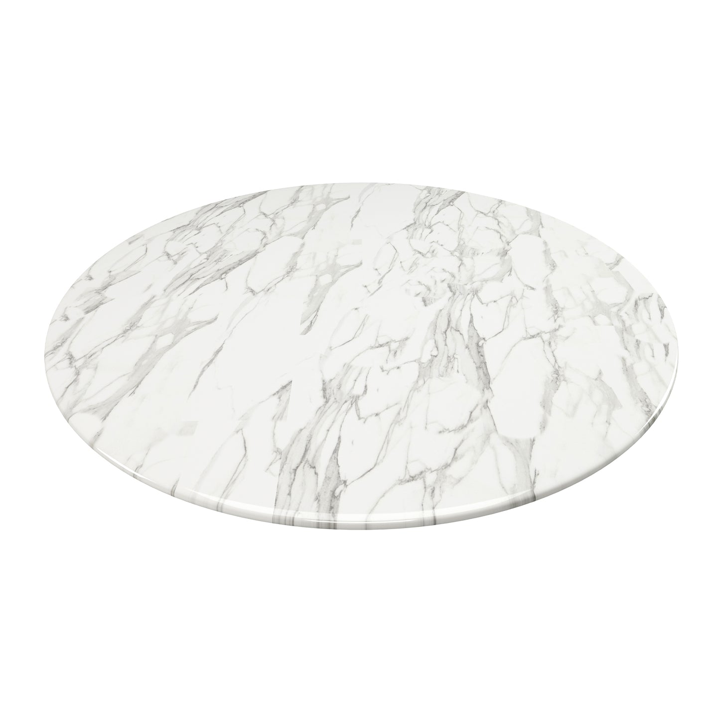Tulip Marble Dining Table - 32" Round White