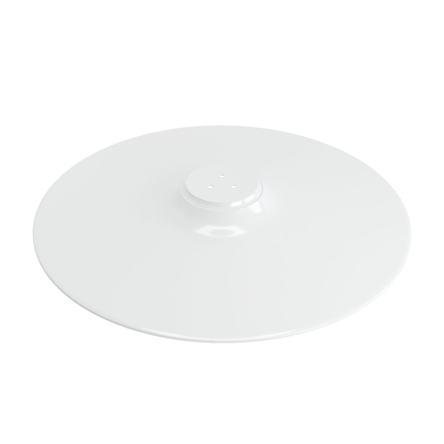 Tulip Wood Top Dining Table, 32" Round White