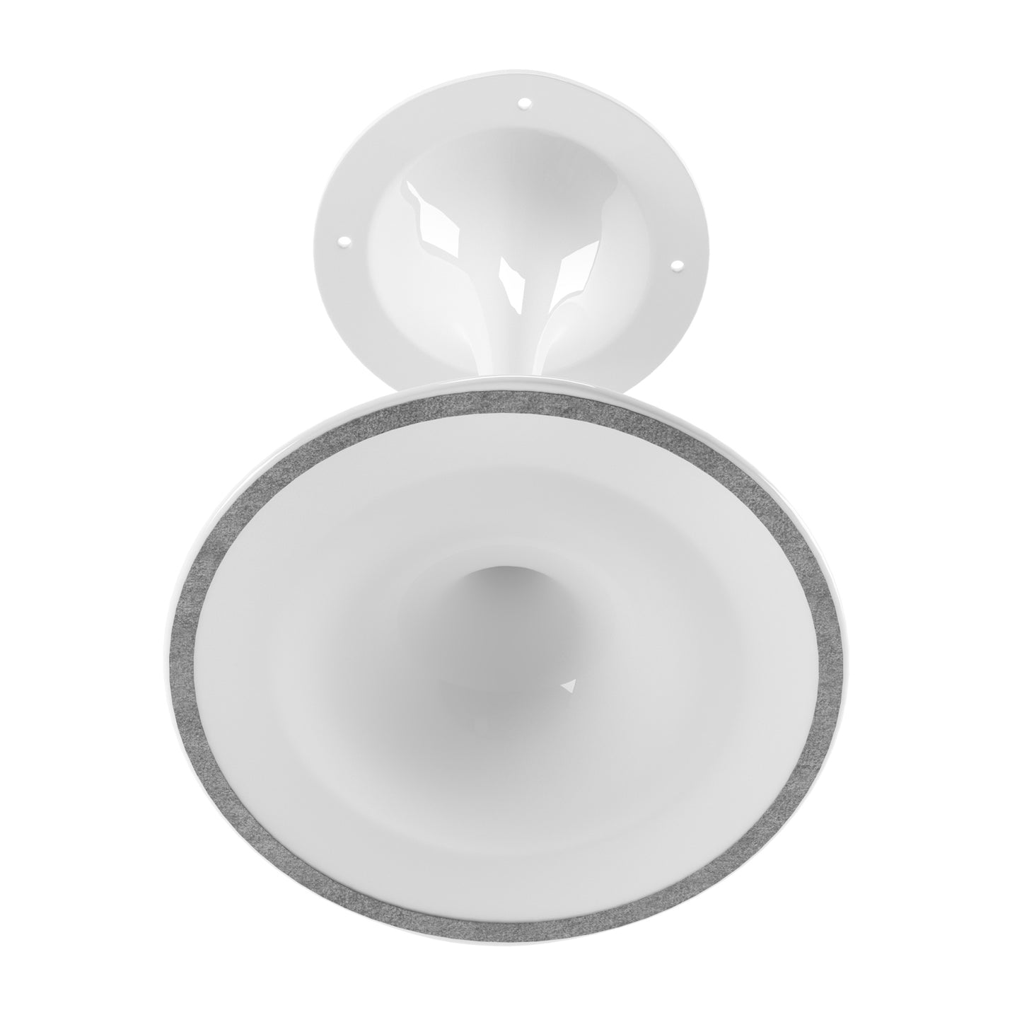 Tulip Fiberglass Dining Table , 36" Round White Base
