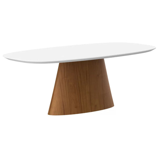 Abrey Dining Table, Rectangle - Walnut