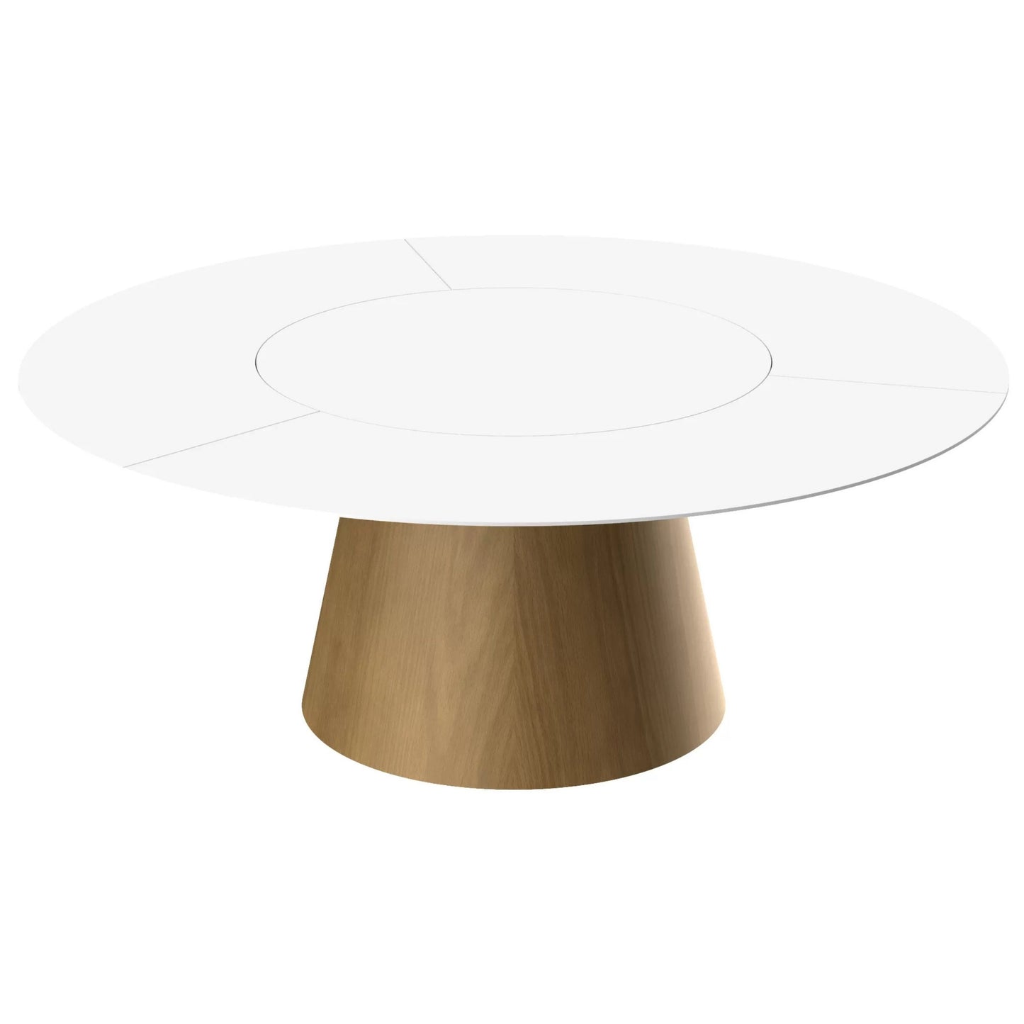 Avio Dining Table, White Top