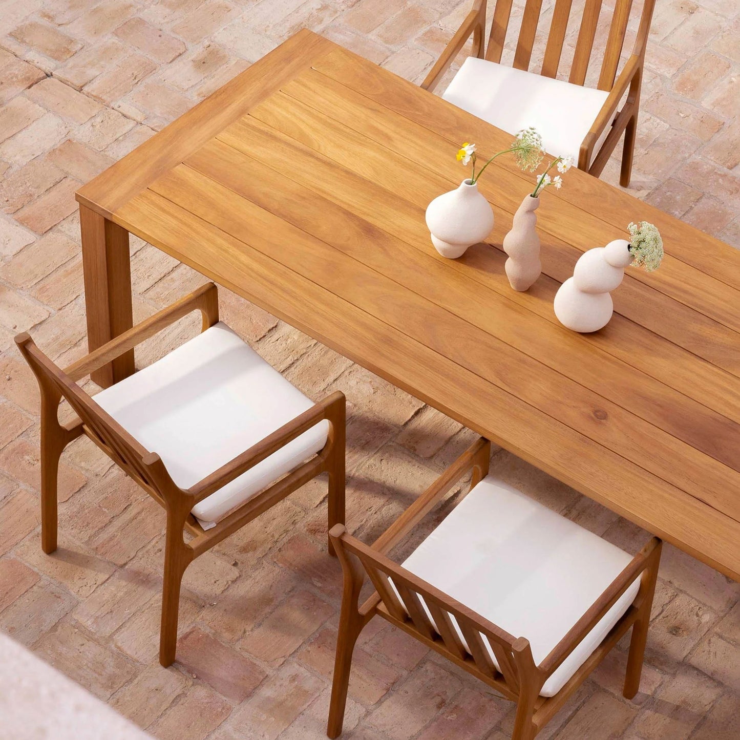 Ronan Outdoor Dining Table, Teak