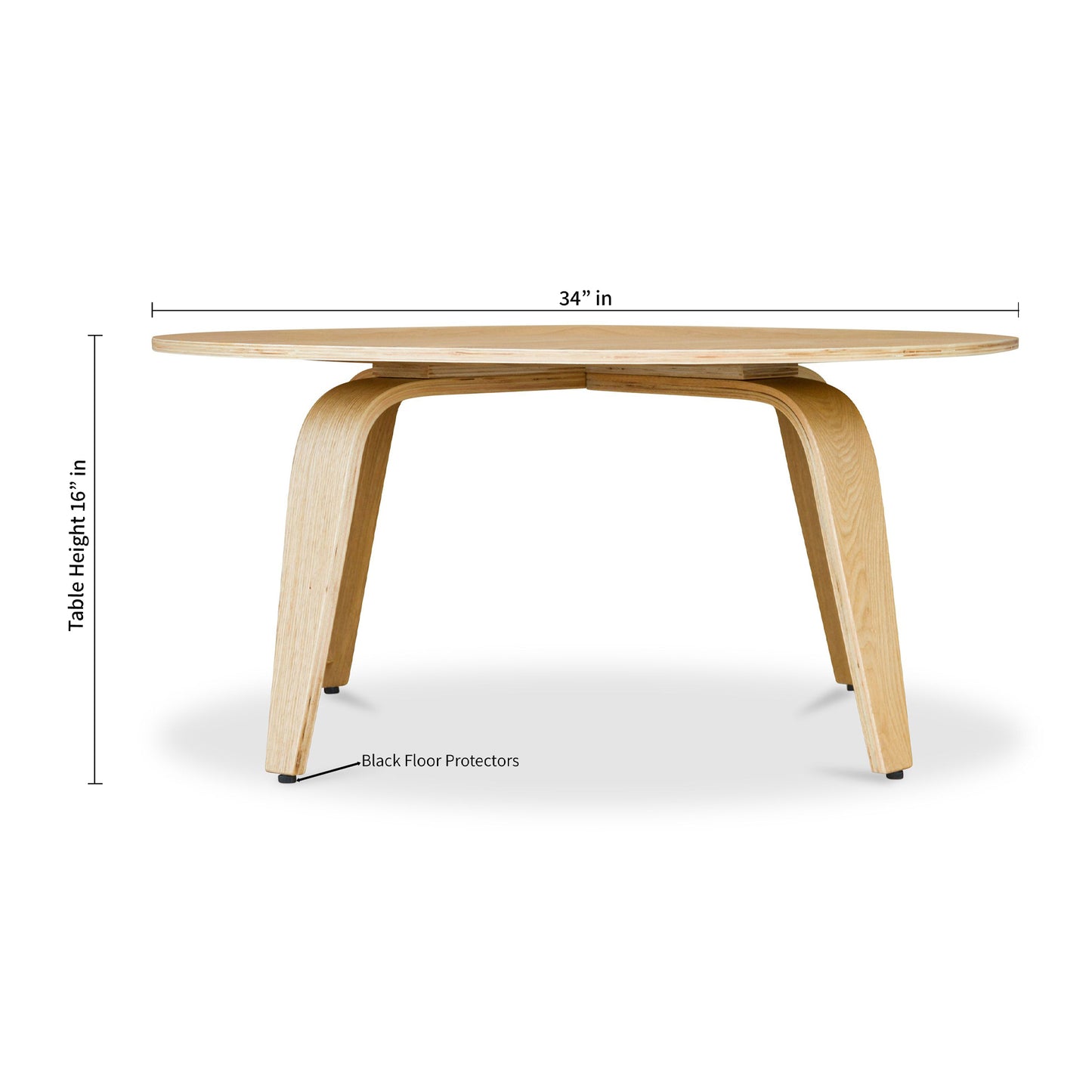 Arch Coffee Table, Natural