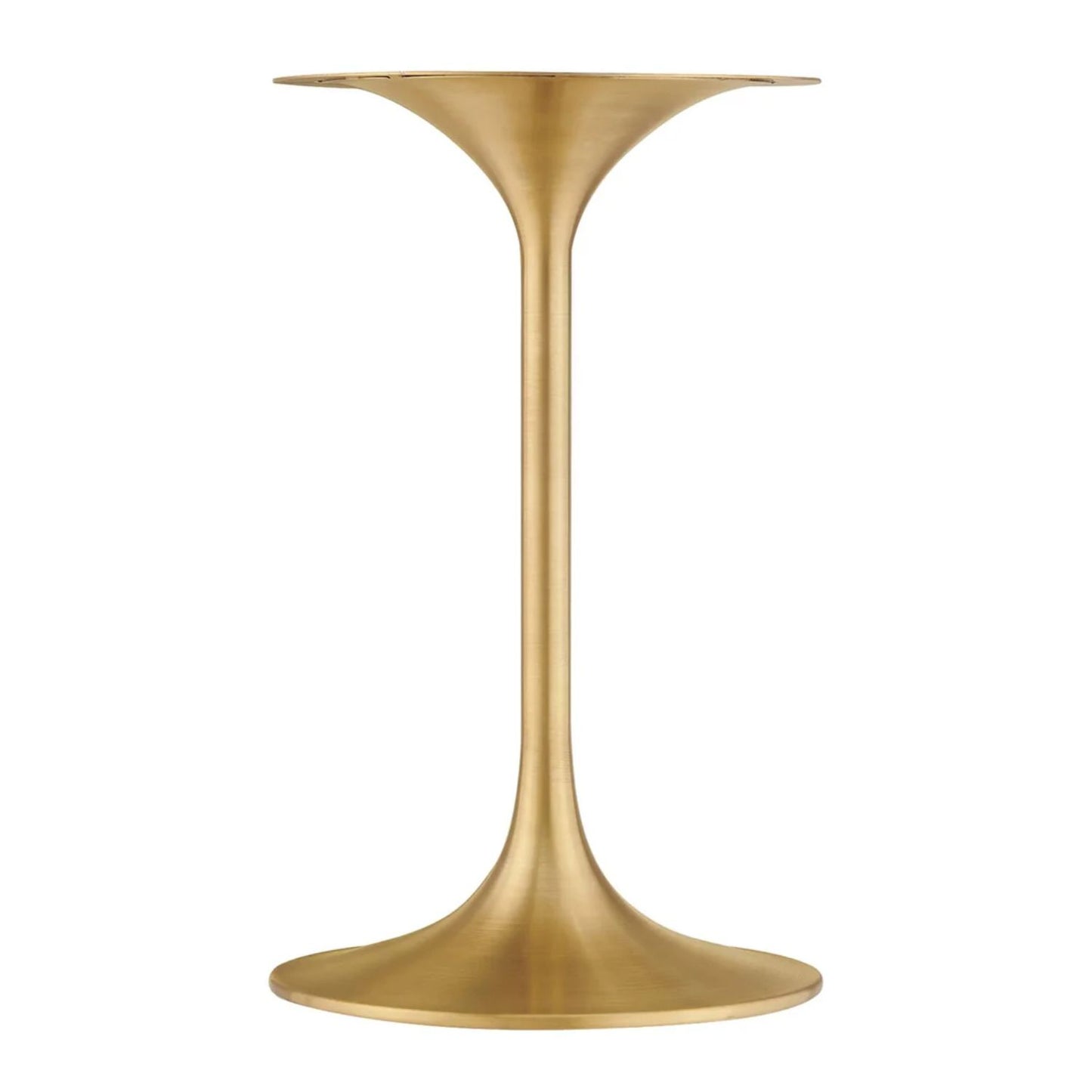 Tulip Marble Side Table - 20" Round, Gold Terrazzo