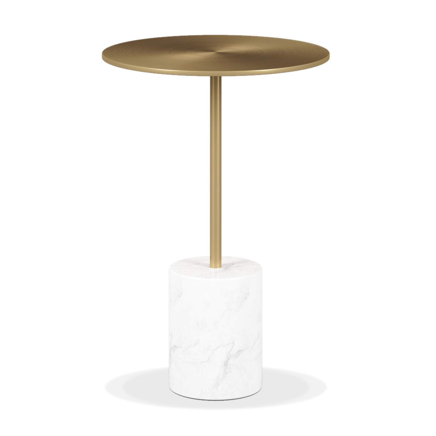 Poke Side Table, Gold