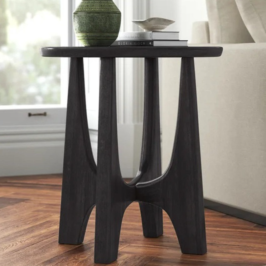 Jose End Table, Black