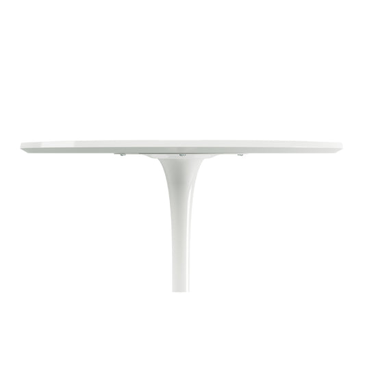 Tulip Wood Top Bar Table, 35.5" Round
