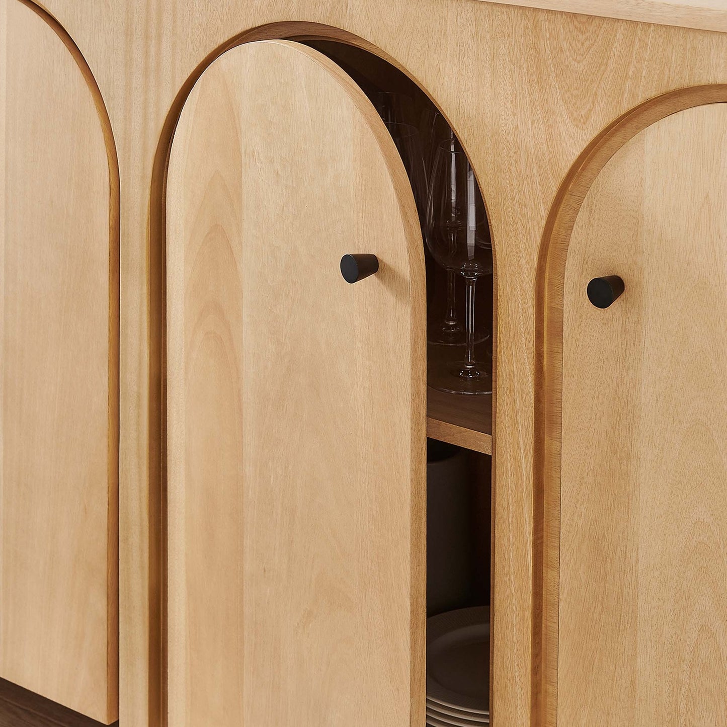 Zora 71" Sideboard, Natural