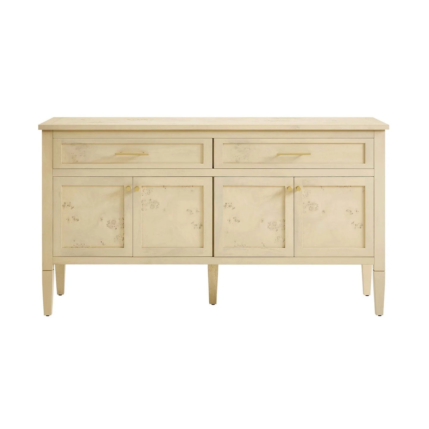 Bogota 62" Sideboard, Bleached Burl