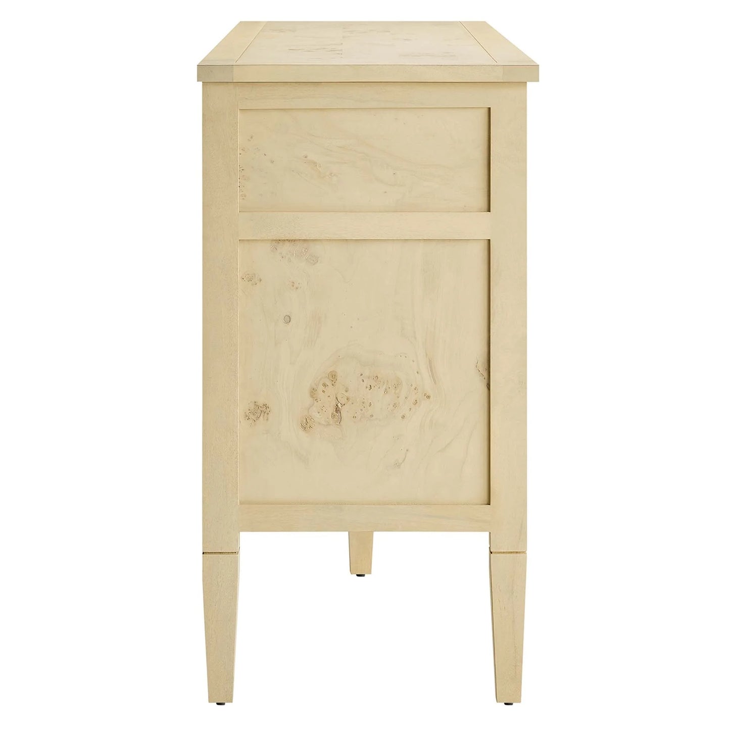 Bogota 62" Sideboard, Bleached Burl