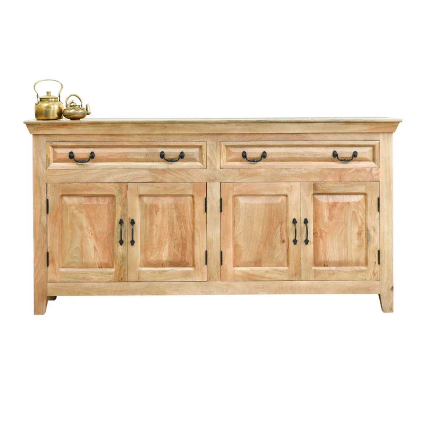 Asmine 69" Solid Wood Sideboard, Natural
