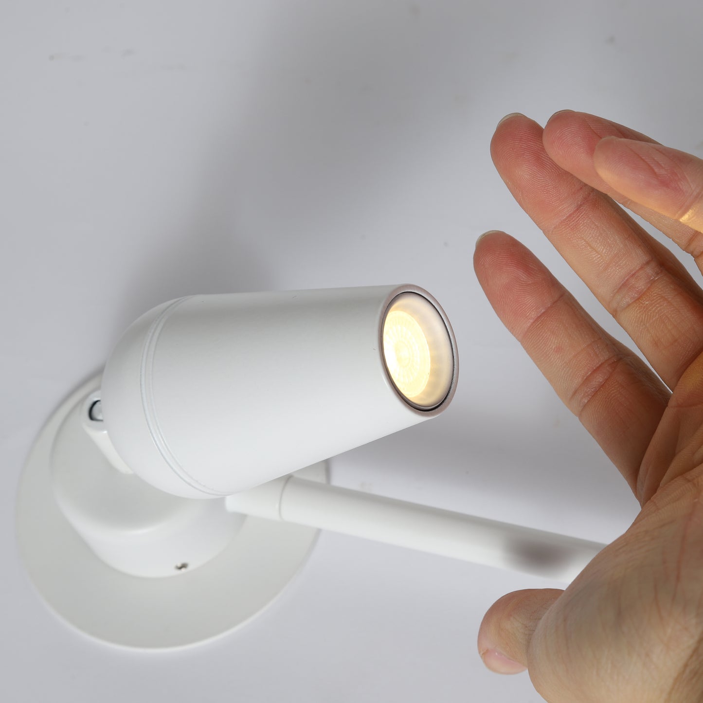 Lola Adjustable Reading Light, White