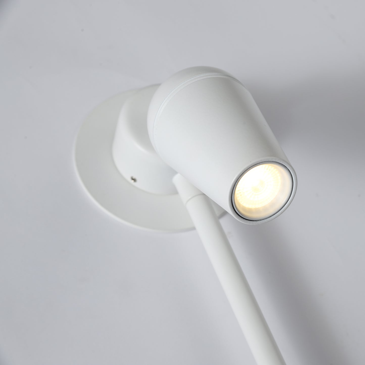Lola Adjustable Reading Light, White