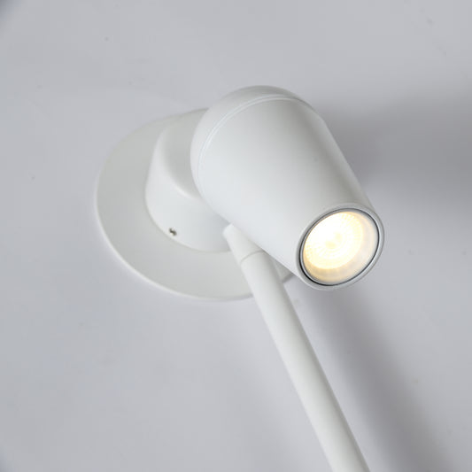 Lola Adjustable Reading Light, White