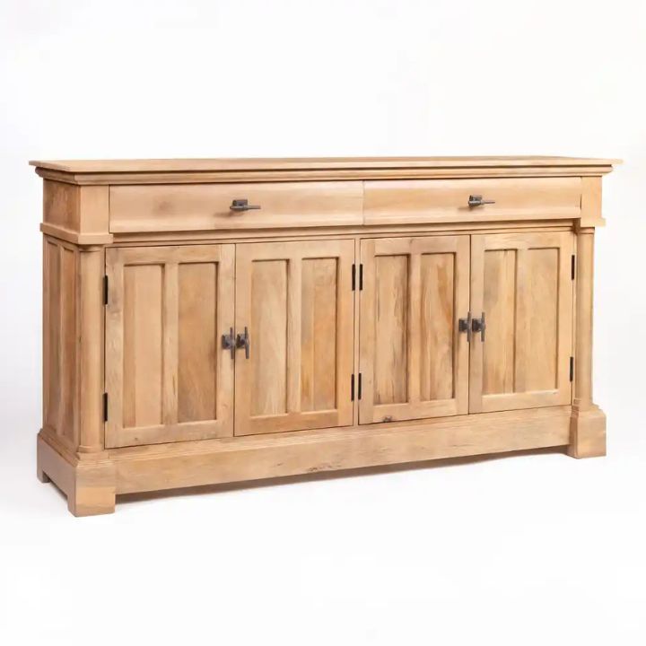 Padova 70" Solid Wood Sideboard, Natural