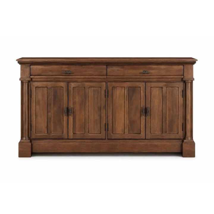 Padova 70" Solid Wood Sideboard, Walnut