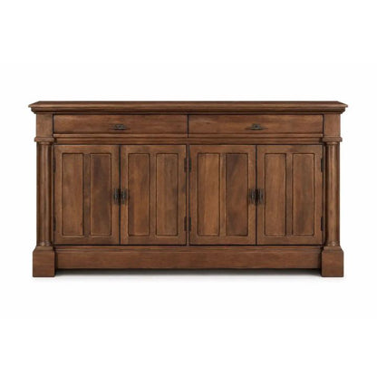 Padova 70" Solid Wood Sideboard, Walnut