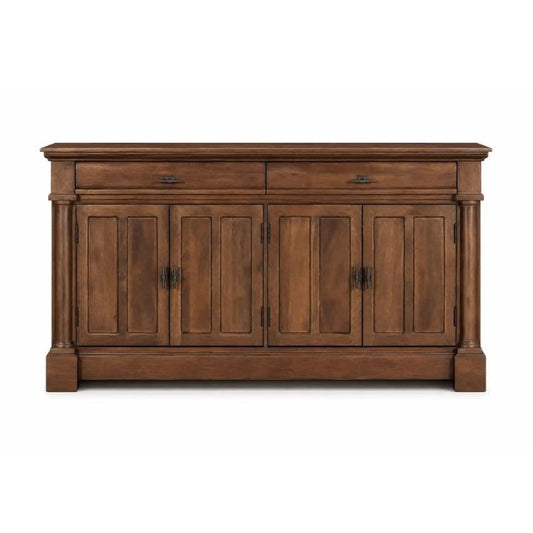 Padova 70" Solid Wood Sideboard, Walnut
