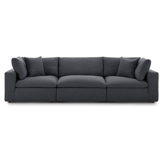 Haven 3 Seater Sectional Sofa, Gray