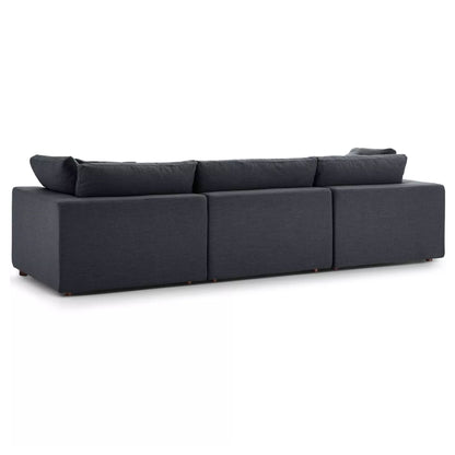 Haven 3 Seater Sectional Sofa, Gray