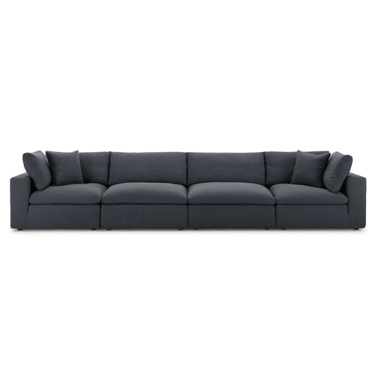 Haven 4 Seater Sectional Sofa, Gray