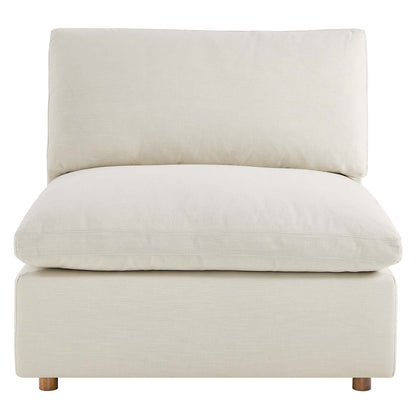 Haven 3 Seater Sectional Sofa With Ottoman, Beige