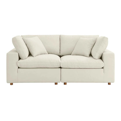 Haven 2 Seater Sectional Sofa, Beige