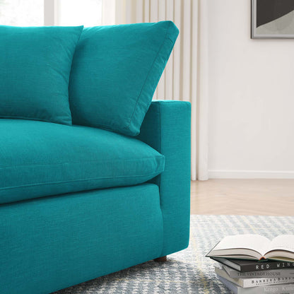Haven 3 Seater Sectional Sofa, Teal