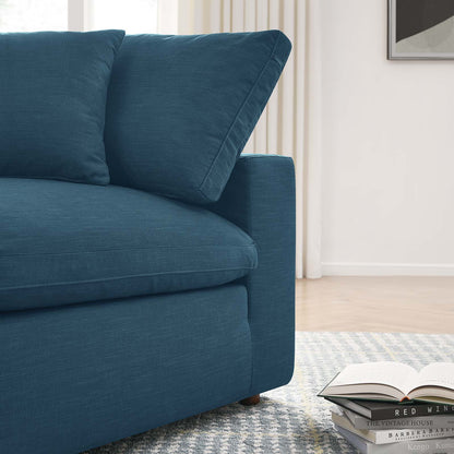 Haven 3 Seater Sectional Sofa, Azure