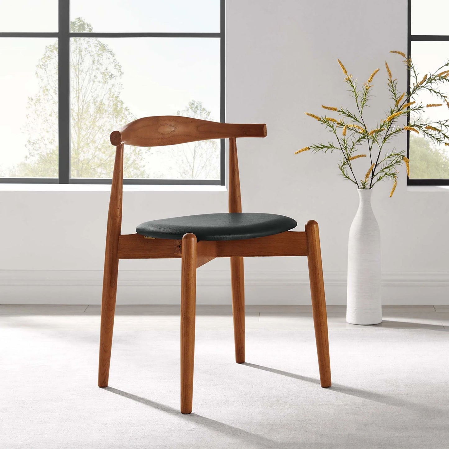 Sandra Dining Chair, Black