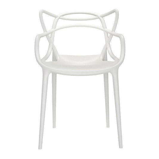 Master Dining Chair, White