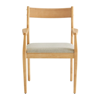 Jaiden Fabric Dining Chair, Natural